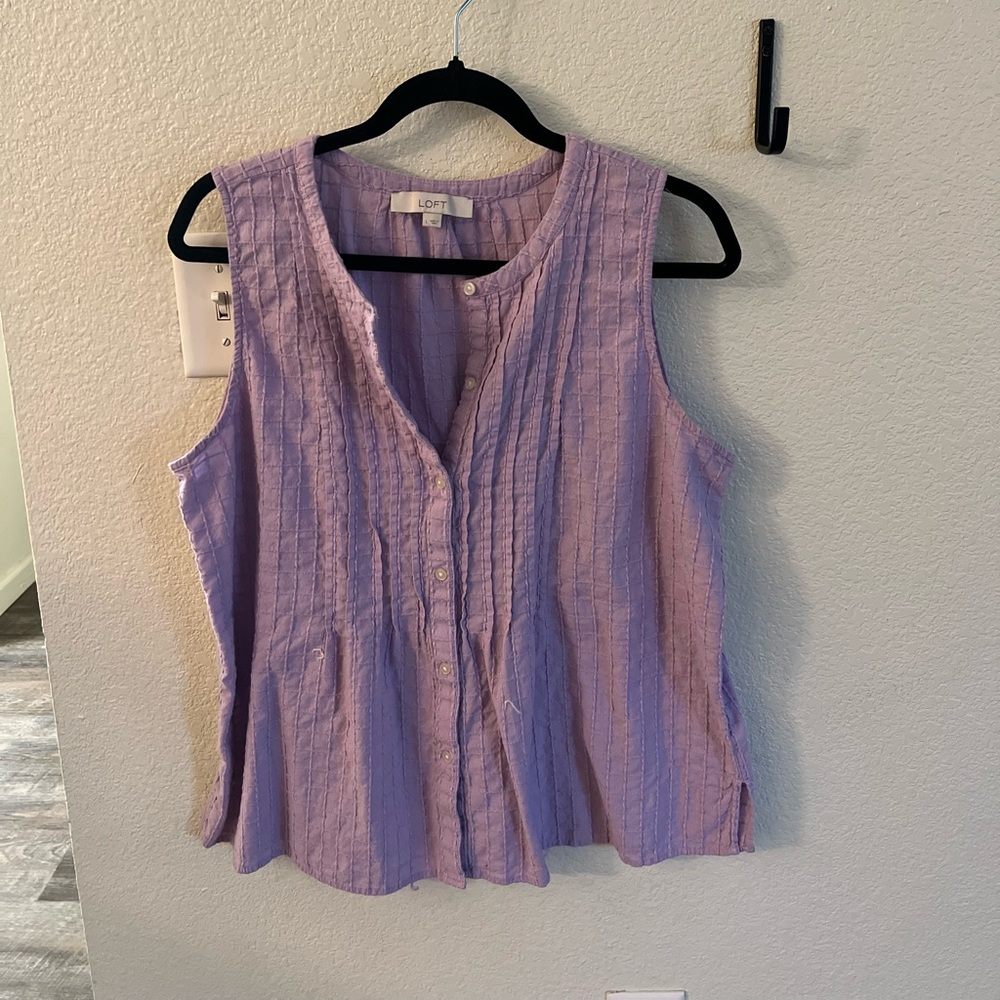 LOFT button down tank